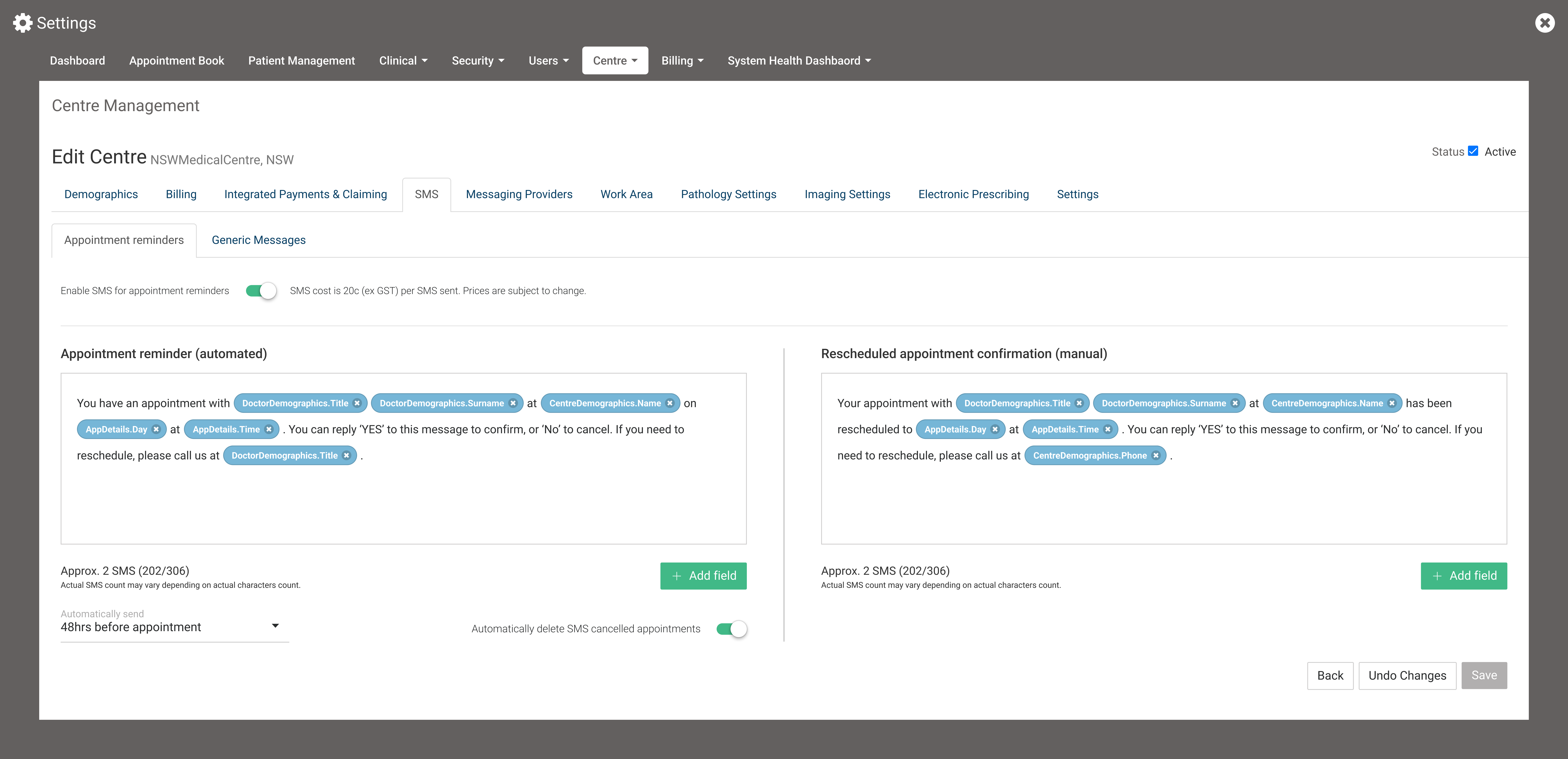 flow diagram showing how communications functions in medical practices